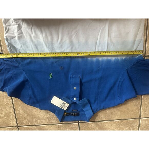 NWT Polo Ralph Lauren XL Ombre Mesh Polo Multi Classic Fit - Picture 6 of 6